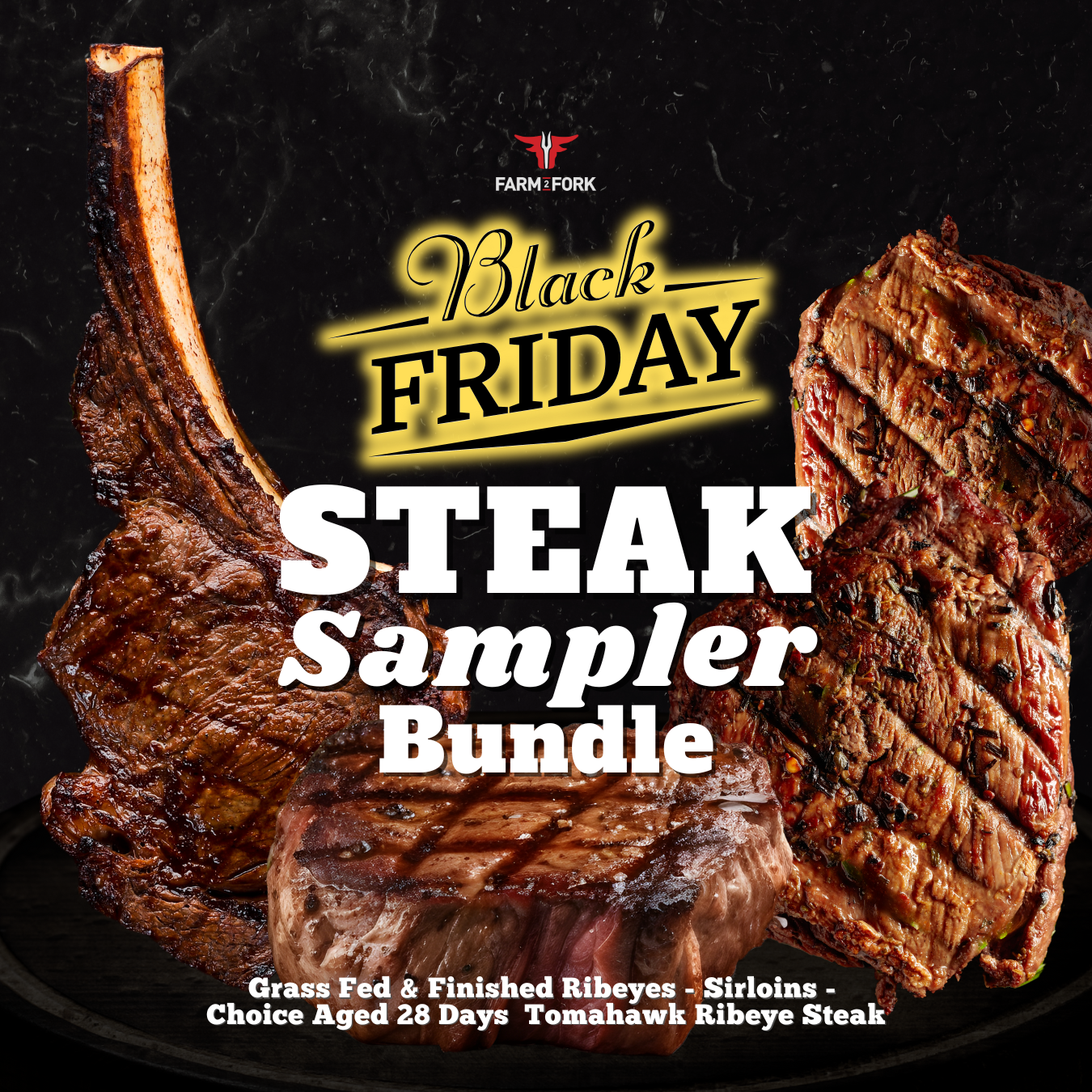 Black Friday Steak Sampler Bundle